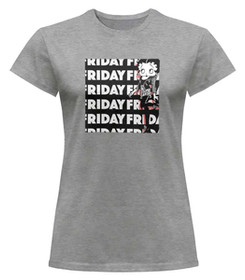 Bluzka damska z naszywką FRIDAY FRIDAY