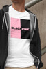 Koszulka z naszywką BLACKPINK logo