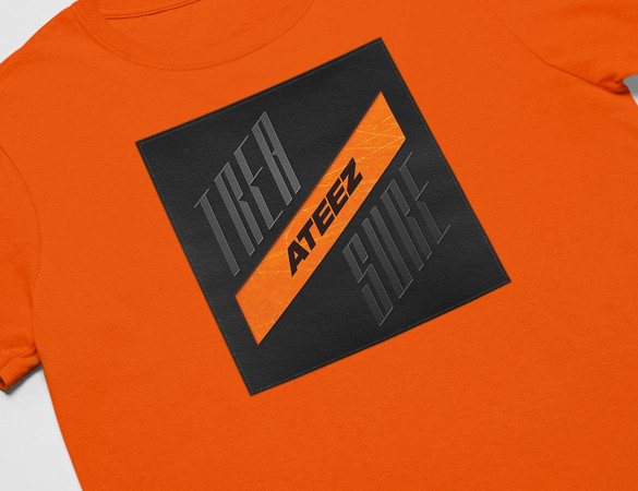 Koszulka z naszywką ATEEZ  Treasure