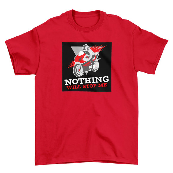 Koszulka z naszywką Nothing will stop me