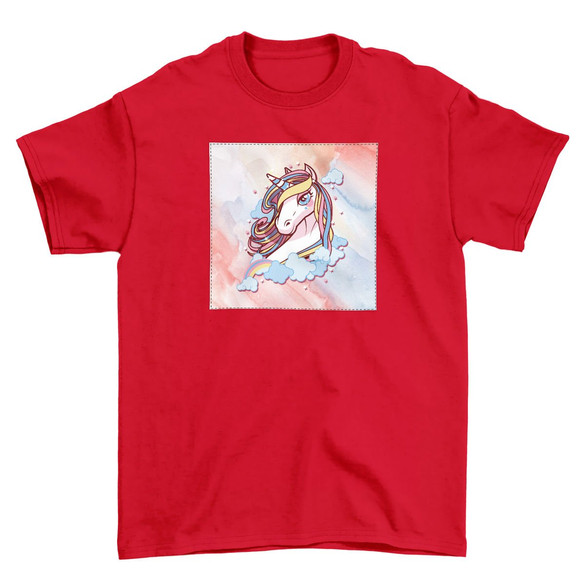 Koszulka z naszywką Unicorne 02