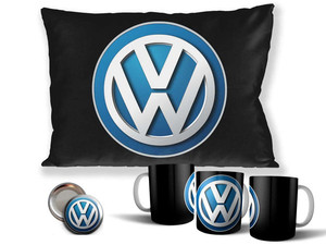 Zestaw VOLKSWAGEN poduszka+kubek+GRATIS! WZORY