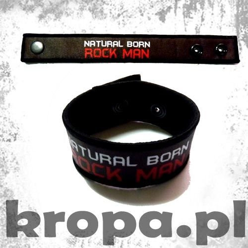 Opaska na rękę - NATURAL BORN ROCK MAN