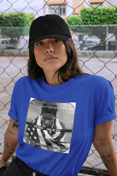 Koszulka z naszywką Asap Rocky Long.Live.