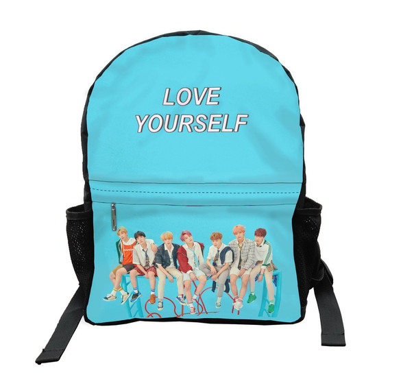 Plecak Szkolny BTS LOVE YOURSELF Dodaj napis!