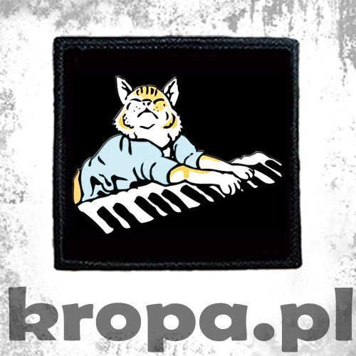 Naszywka KOT KLAWISZOWIEC 02