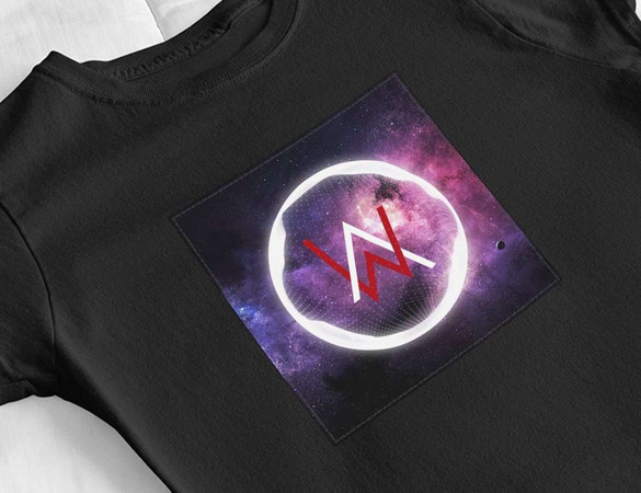 Bluzka damska z naszywką Alan Walker  logo