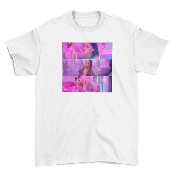Koszulka z naszywką ARIANA GRANDE 03