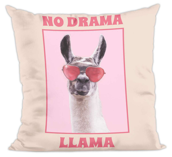 Poduszka No drama llama