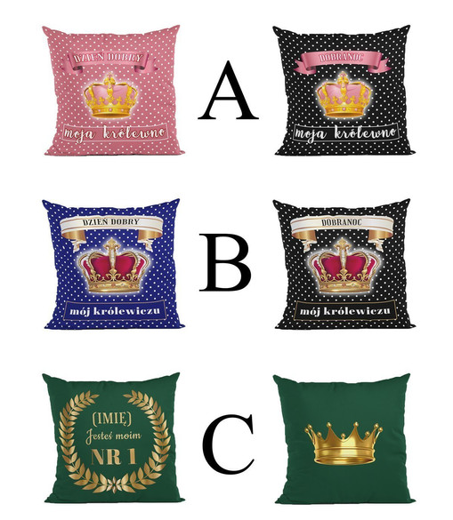 Poduszka na Walentynki + Magnes i Imię GRATIS!