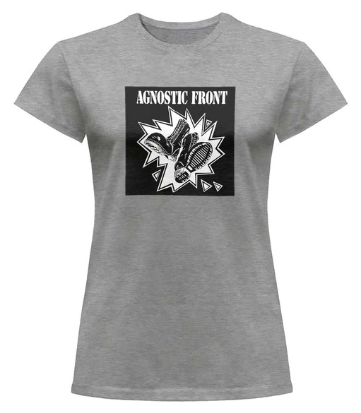 Bluzka damska z naszywką Agnostic Front  03