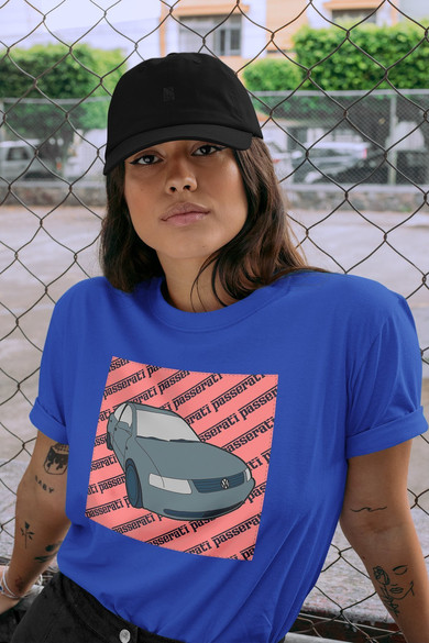 Koszulka z naszywką Volkswagen passerati