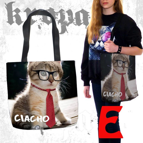 Torba na ramię Z KOTEM