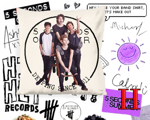 Poduszka 5 SECONDS OF SUMMER 40x40