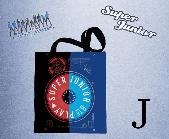 Torba na ramię SUPER JUNIOR #K-POP FULLPRINT WZORY