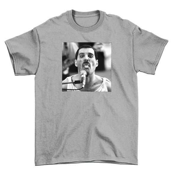 Koszulka z naszywką Queen Freddie Mercury 1