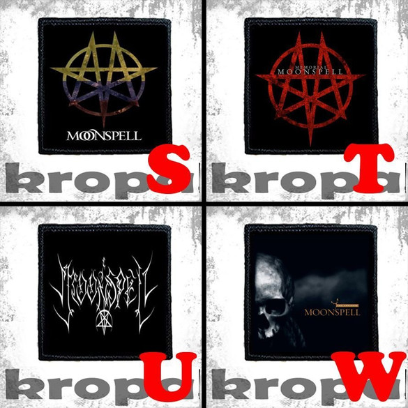 Naszywka MOONSPELL 8 X 8 cm Dużo Wzorów!