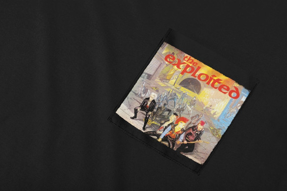 Koszulka z kieszonką XL The Exploited