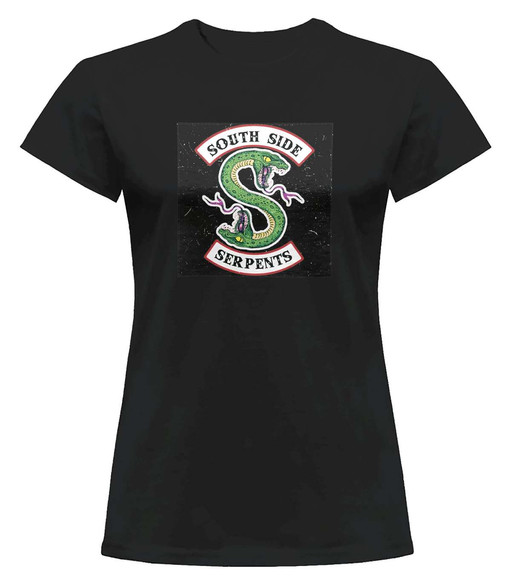 Bluzka damska z naszywką Riverdale Serpentes