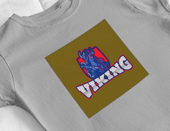 Bluzka damska z naszywką VIKING