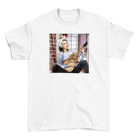 Koszulka z naszywką Audrey Hepburn 01