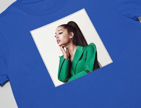  Koszulka z naszywką ARIANA GRANDE 01