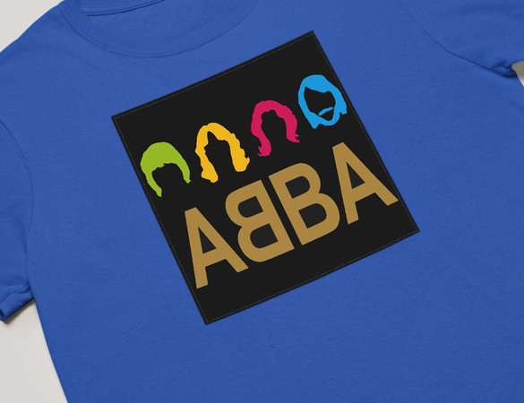Koszulka z naszywką  ABBA logo