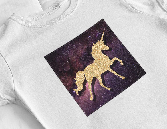 Bluzka damska z naszywką Unicorne 03