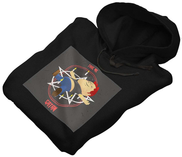 Bluza z naszywką Take me satan