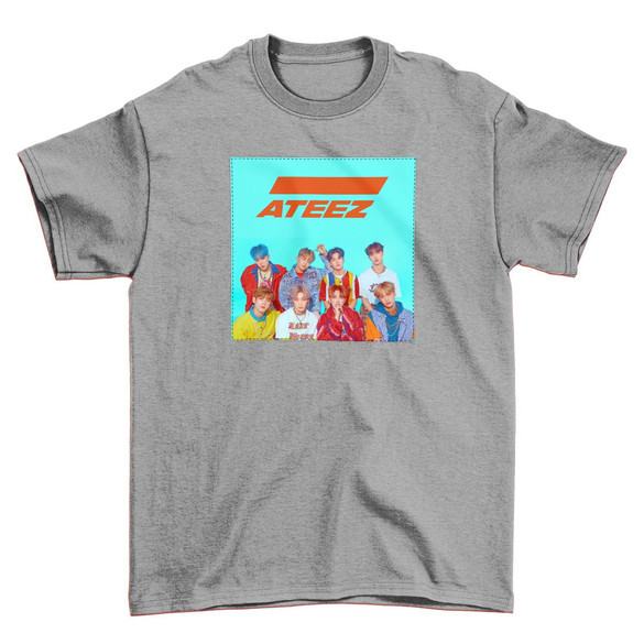 Koszulka z naszywką ATEEZ  band