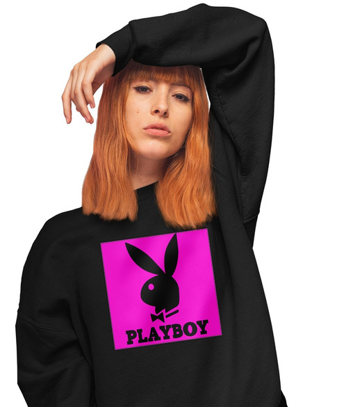 Bluza z naszywką PLAYBOY logo