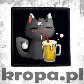 Naszywka BEER CAT