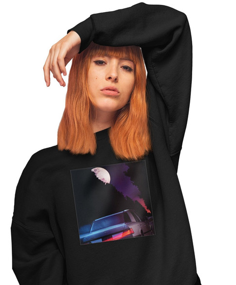 Bluza z naszywką Mercedes at night