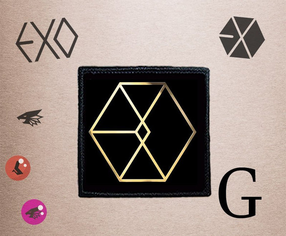Naszywki EXO K-POP  #BARDZO DUŻO WZORÓW#