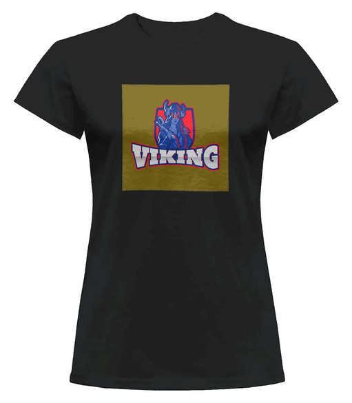 Bluzka damska z naszywką VIKING