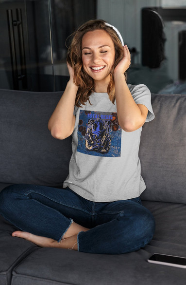 Bluzka damska z naszywką TOTAL REBEL