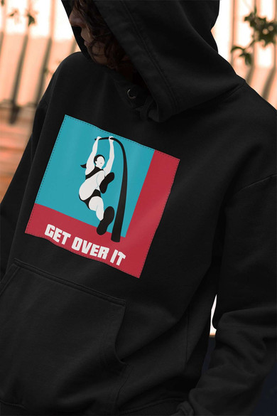 Bluza z naszywką Get over it