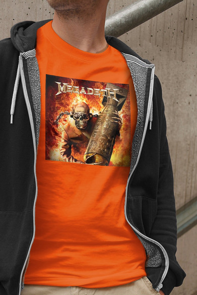 Koszulka z naszywką Megadeth Arsenal