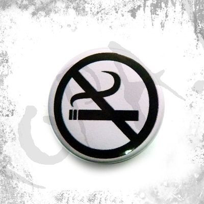 Przypinka  ZAKAZ PALENIA