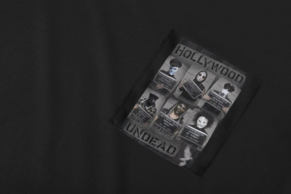 Koszulka z kieszonką Hollywood Undead 02