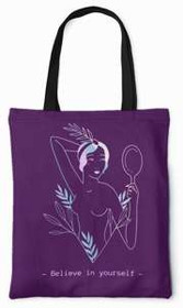 Torba na ramię Believe in... DODAJ NAPIS!