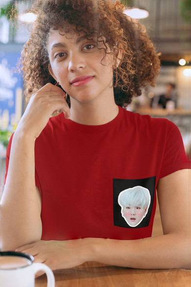 Koszulka z kieszonką 