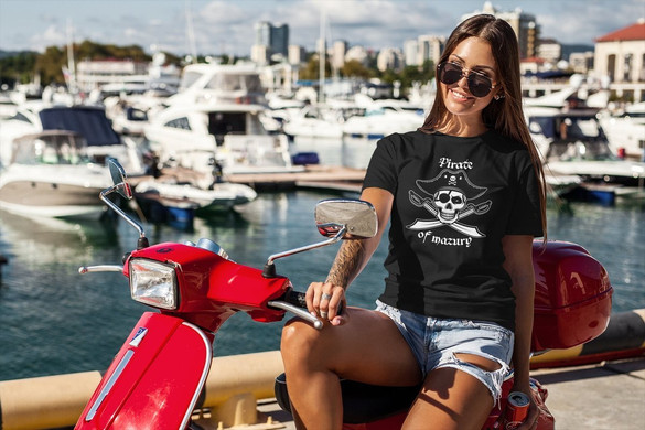 Koszulka Pirat Mazurski + Twój napis