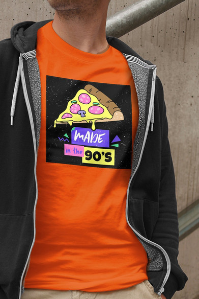 Koszulka z naszywką Made in the 90's