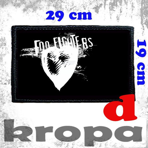 Naszywka duża na ubranie FOO FIGHTERS