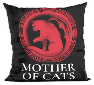 Poduszka Mother of cats