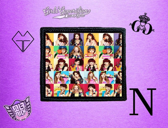 Naszywki GIRLS GENERATION   #BARDZO DUŻO WZORÓW#