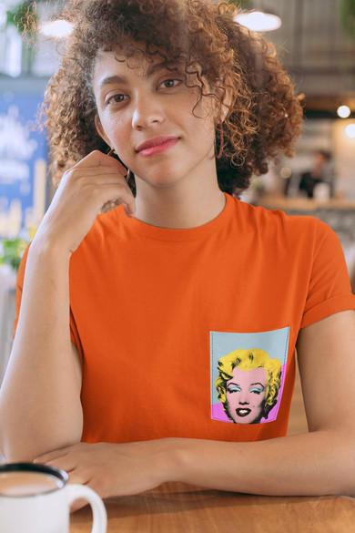 Koszulka z kieszonką MARILYN MONROE