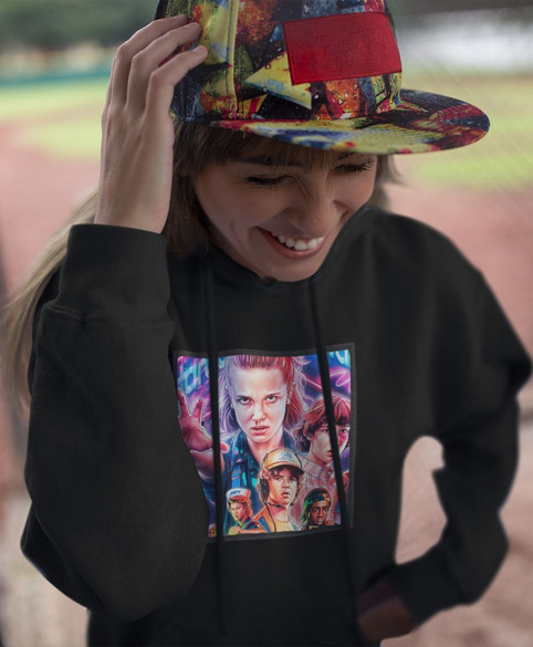 Bluza z naszywką STRANGER THINGS 4