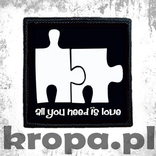 Naszywka ALL YOU NEED IS LOVE